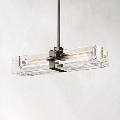 Sava Linear Dining Room Chandelier 24"