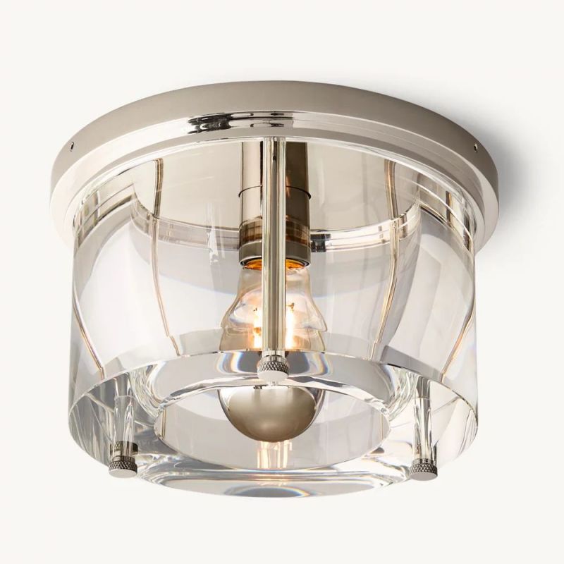 Sava Round Flushmount