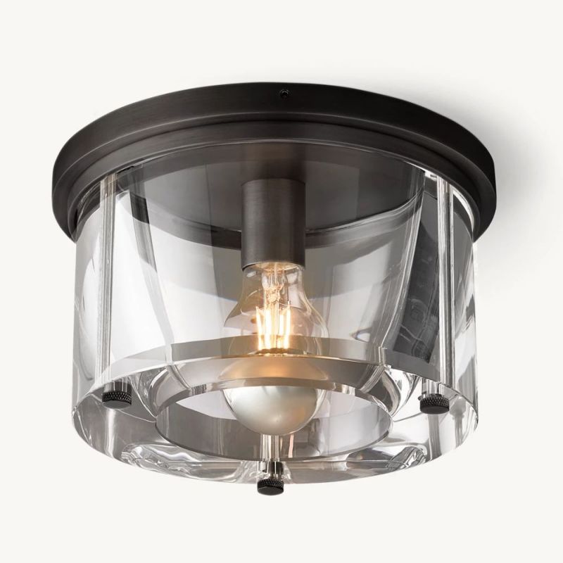 Sava Round Flushmount