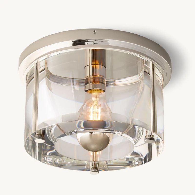 Sava Round Flushmount