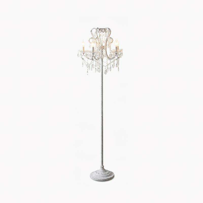 20.9" Crystal Floor Lamp