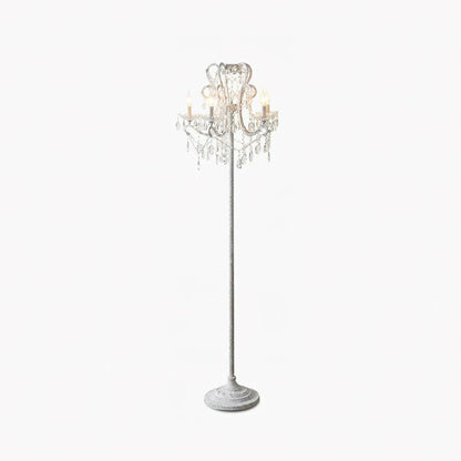 20.9" Crystal Floor Lamp