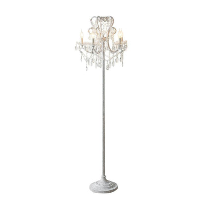 20.9" Crystal Floor Lamp