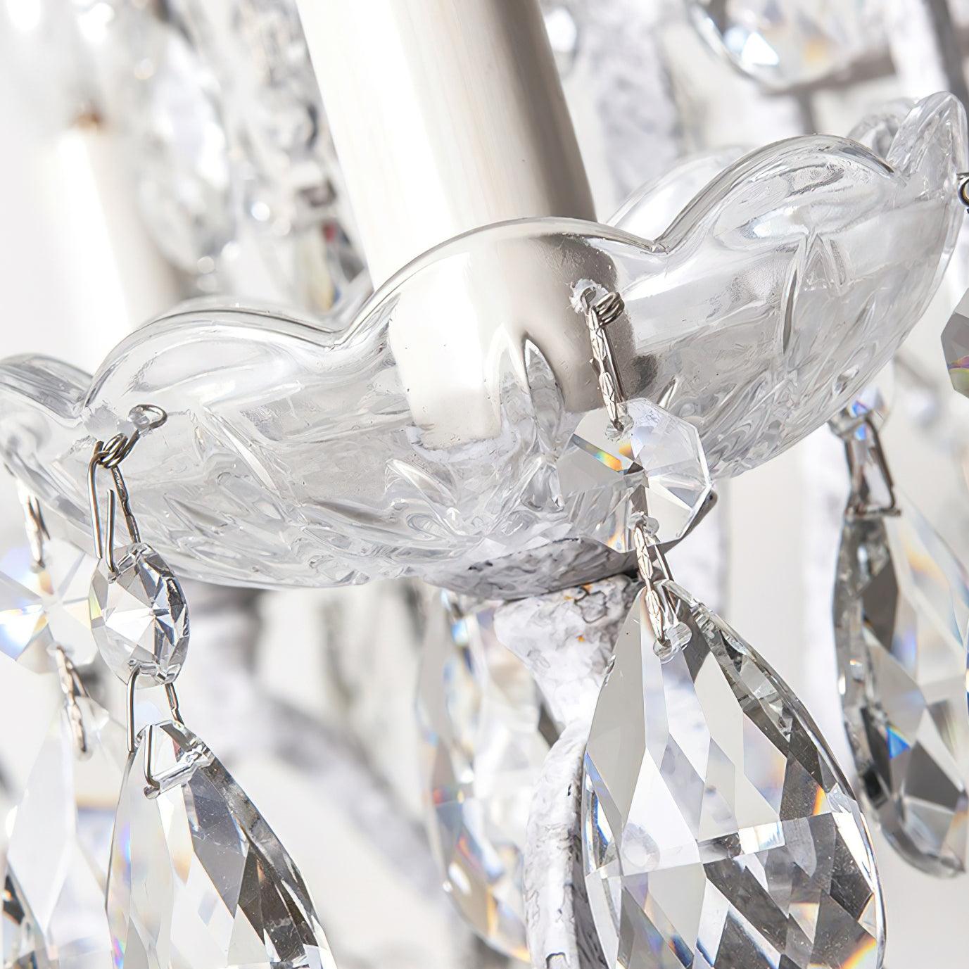 20.9" Crystal Floor Lamp