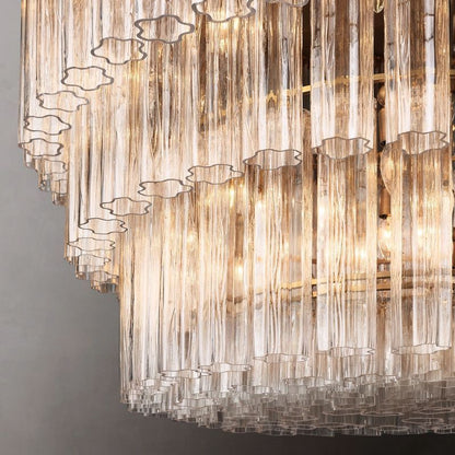 Cielo 3-Tier Round Living Room Chandelier 48”