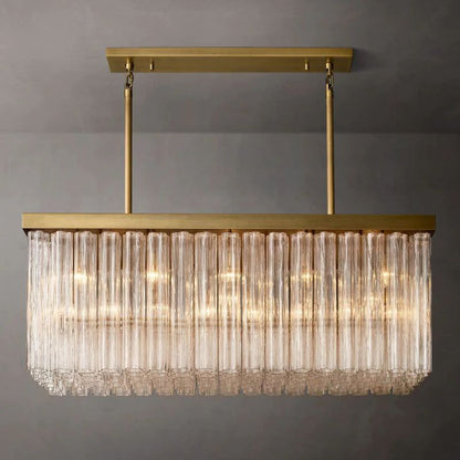 Cielo Rectangular  Dining Room Chandelier 54”