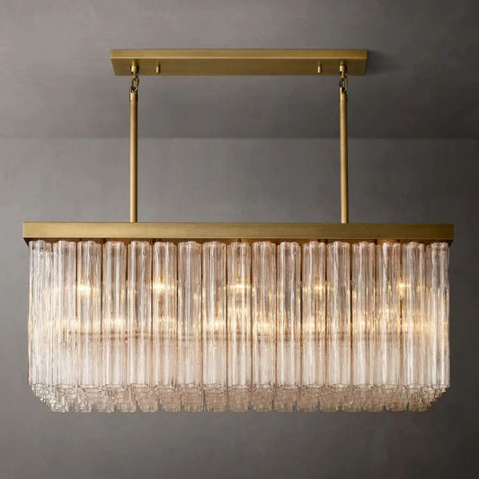 Cielo Rectangular  Dining Room Chandelier 54”