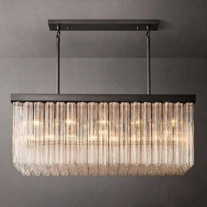 Cielo Rectangular  Dining Room Chandelier 54”