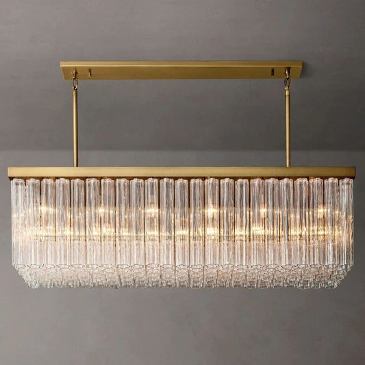 Cielo Rectangular  Dining Room Chandelier 73”