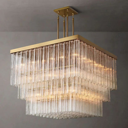 Cielo Square Chandelier 45” For Living Room