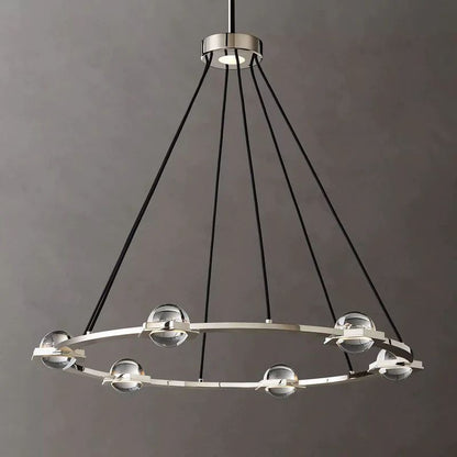 Éclatant Round Living Room Chandelier 36"