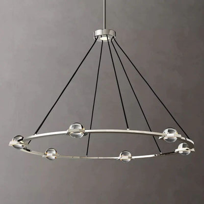 Éclatant Round Chandelier 48" For Living Room
