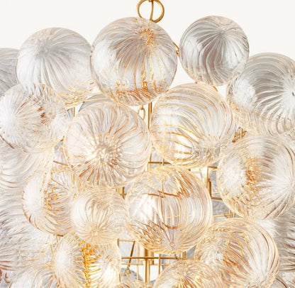 Tala Grape Glass Ball Living Room Chandelier