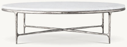 Thadeus Marble Round Coffee Table