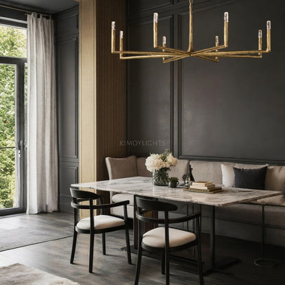 Thadeus Round  Living Room Chandelier 60”