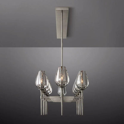 Tulip Linear Dining Room Chandelier 65''
