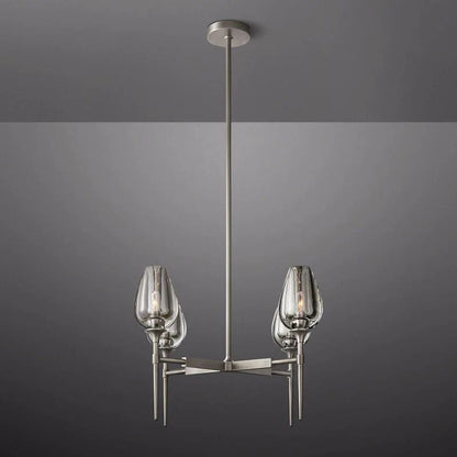 Tulip Round Dining Room Chandelier 27''