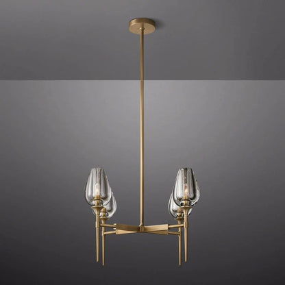 Tulip Round Dining Room Chandelier 27''