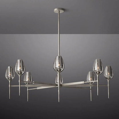 Tulip Round Living Room Chandelier 54''