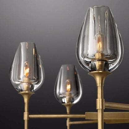 Tulip Round Living Room Chandelier 54''