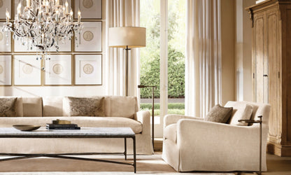 Thaddeus Marble Square Coffee Table
