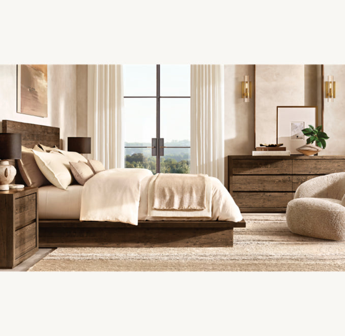 Drifted Reclaimed Oak 6-Drawer Dresser