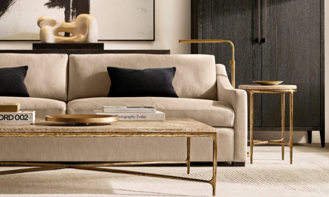 Thaddeus Marble Square Coffee Table