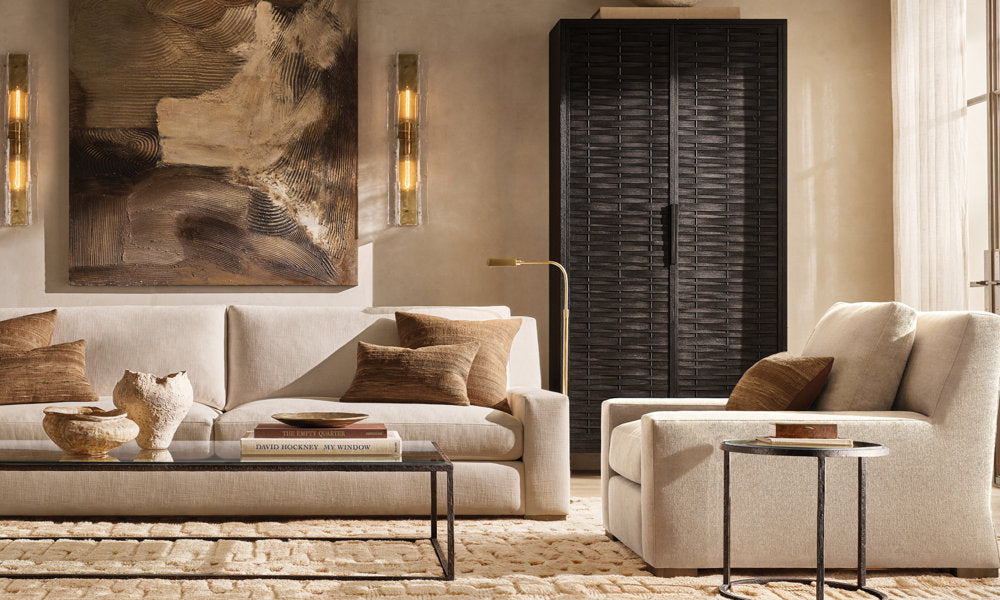 Lattice Clear Glass Sconce 15"