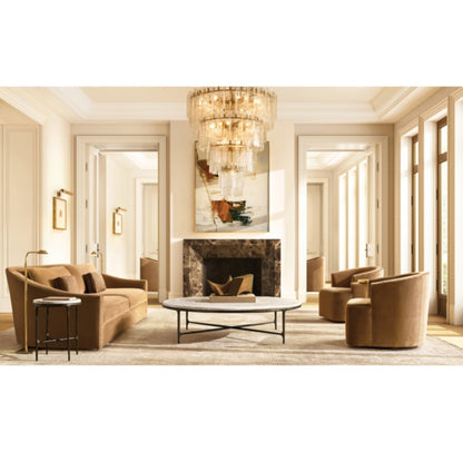 Thaddeus Marble Round Coffee Table