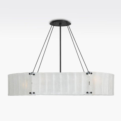 Willamette Oval Crystal Chandelier 48"