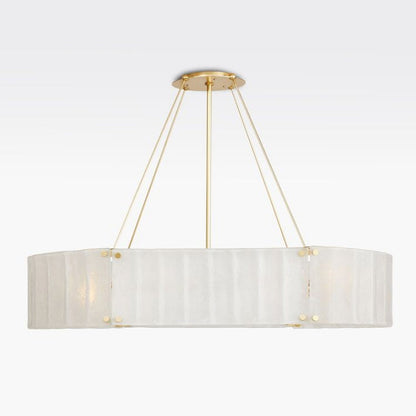 Willamette Oval Crystal Chandelier 48"