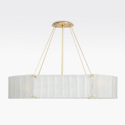 Willamette Oval Crystal Chandelier 48"