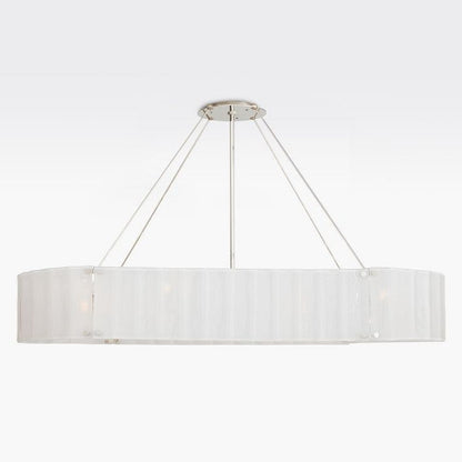 Willamette Oval Crystal Chandelier 60"