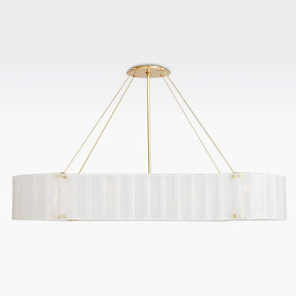 Willamette Oval Crystal Chandelier 60"