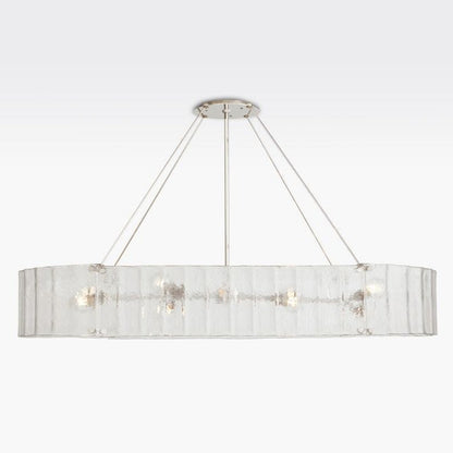 Willamette Oval Crystal Chandelier 60"