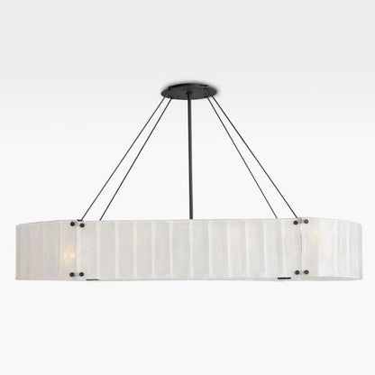 Willamette Oval Crystal Chandelier 60"
