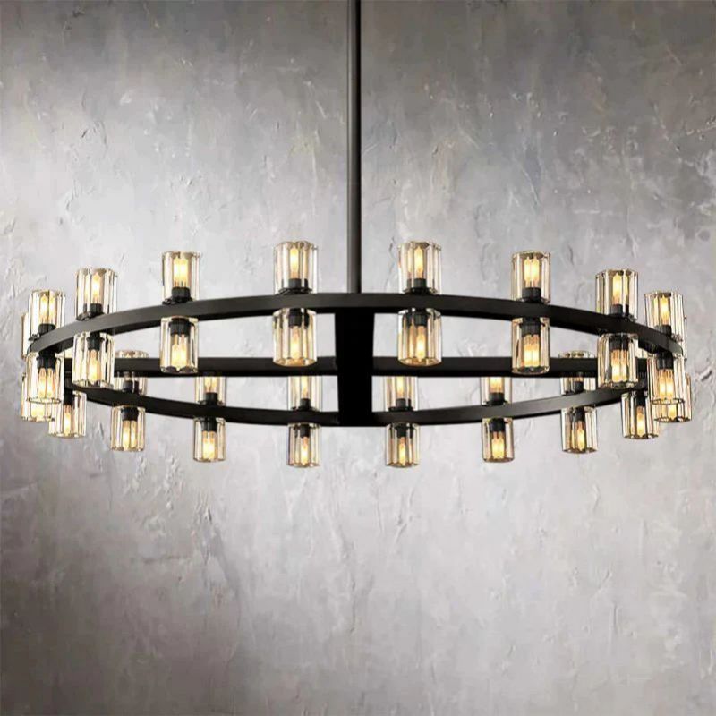 Arcachon Round Living Room Chandelier 36"48"