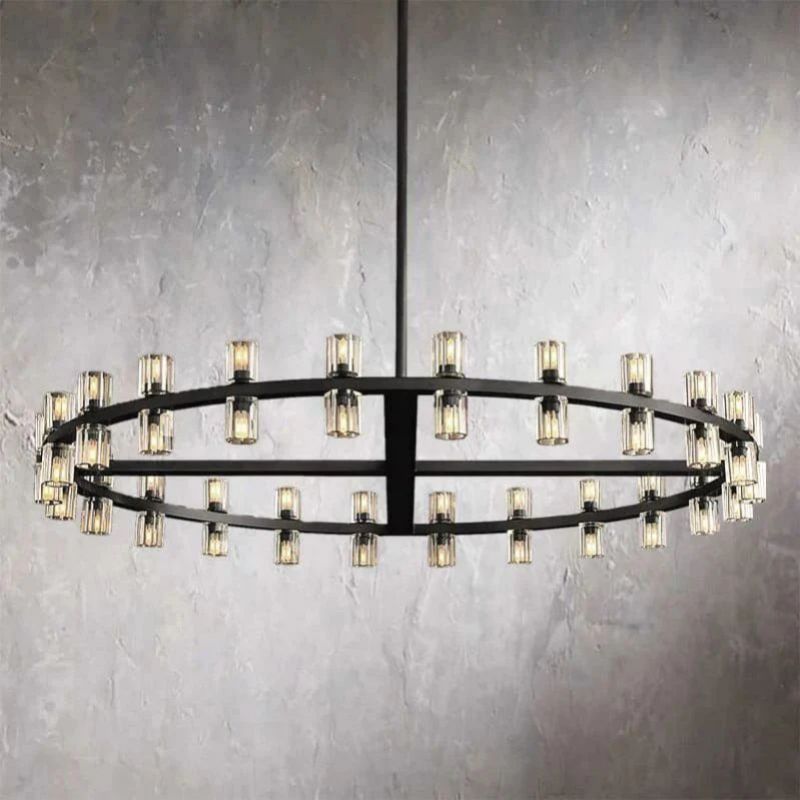 Arcachon Round Living Room Chandelier 36"48"