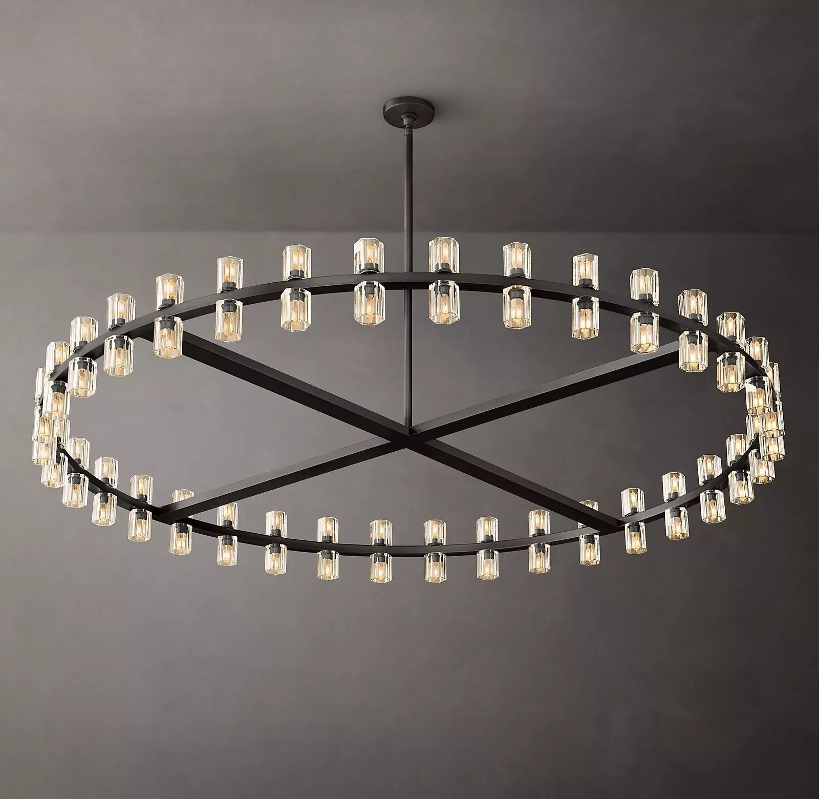 Arcachon Round Living Room Chandelier 60"