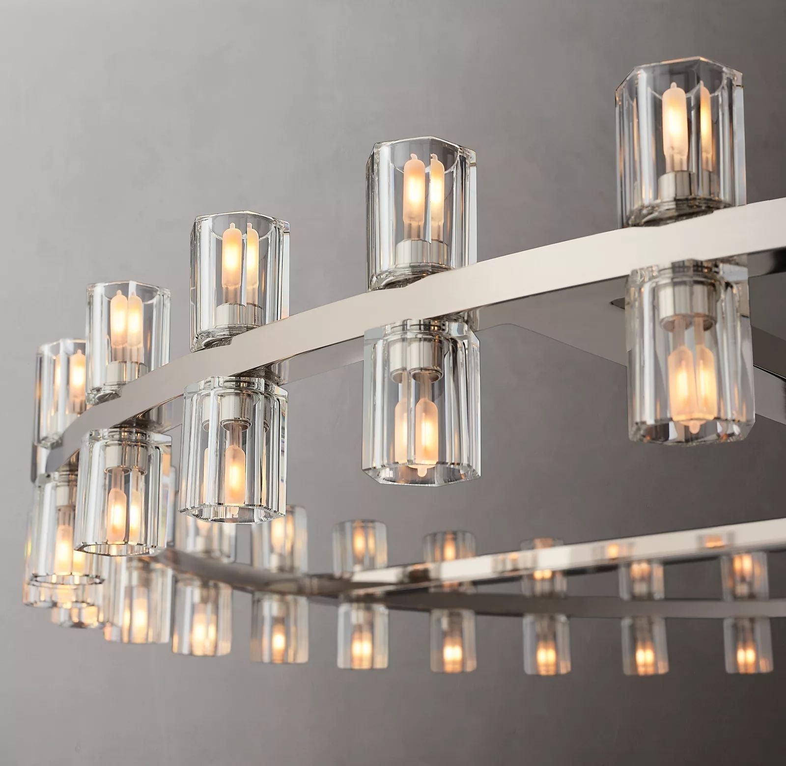 Arcachon Round Living Room Chandelier 60"