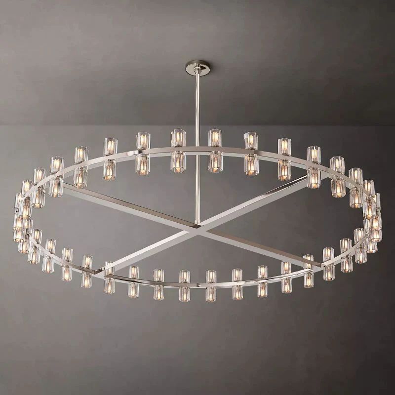 Arcachon Round Living Room Chandelier 60"