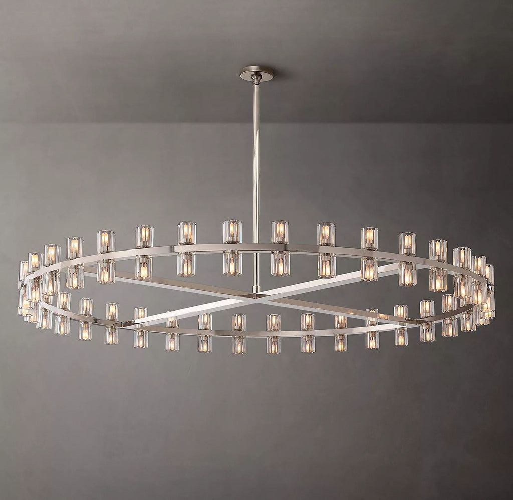 Arcachon Round Living Room Chandelier 60"