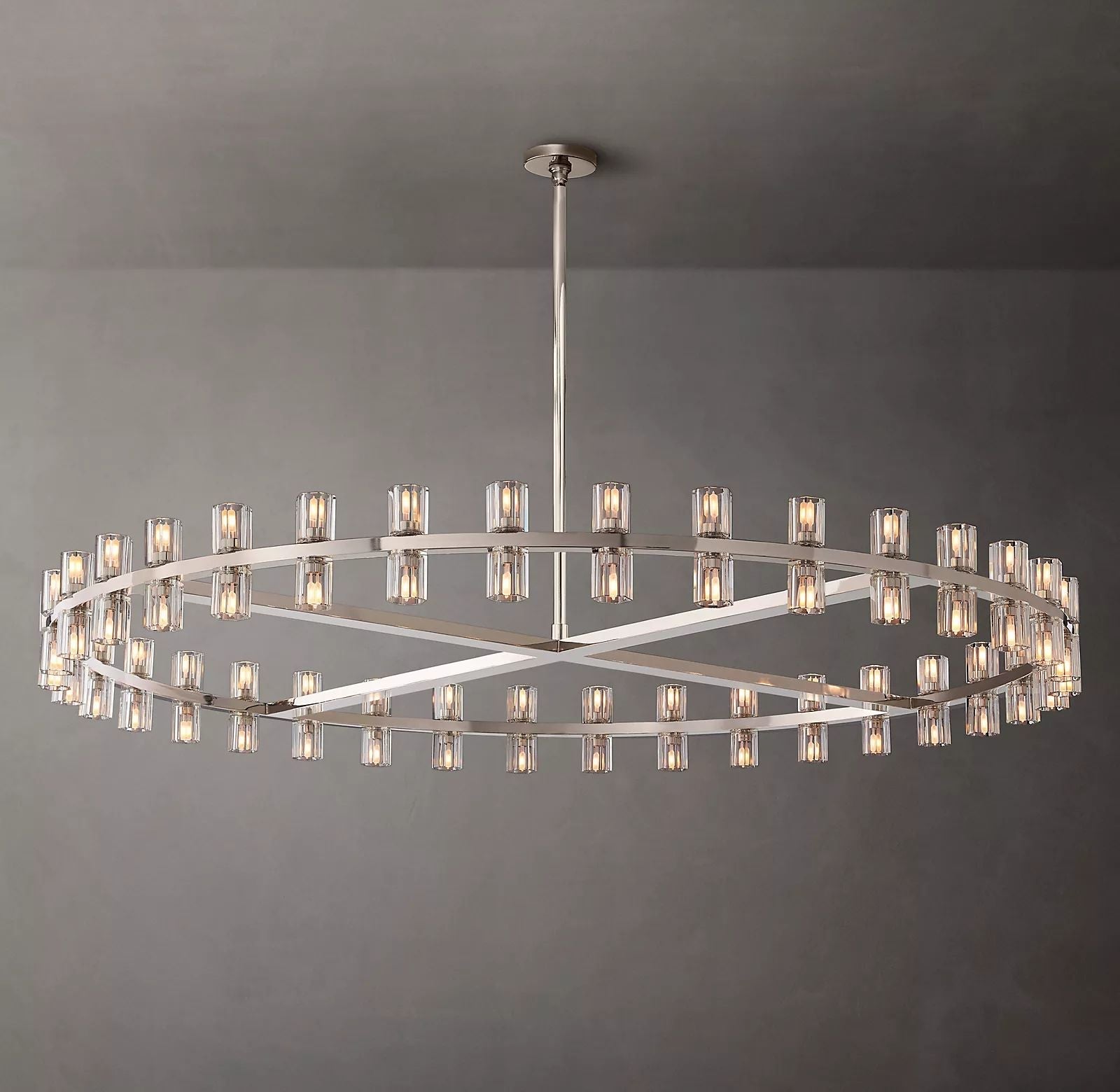 Arcachon Round Living Room Chandelier 60"