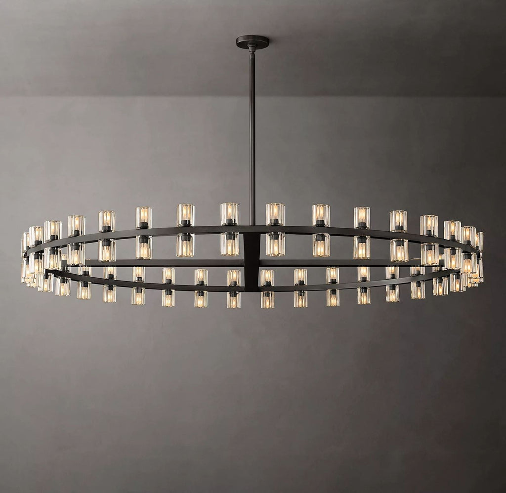 Arcachon Round Living Room Chandelier 60"