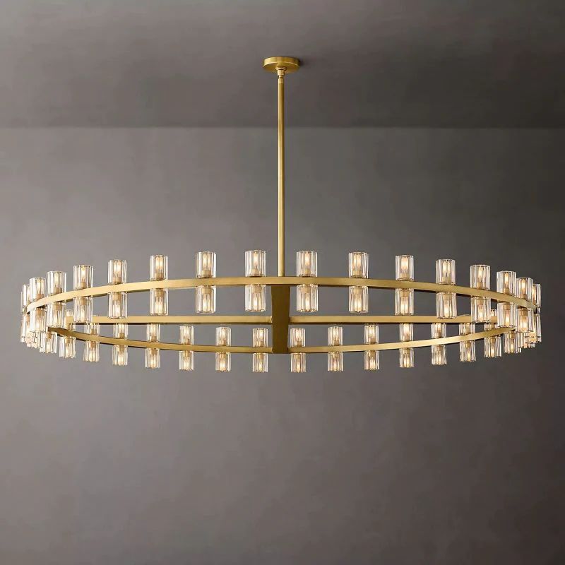 Arcachon Round Living Room Chandelier 60"