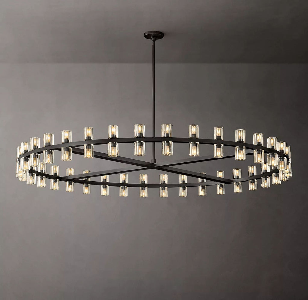 Arcachon Round Living Room Chandelier 60"