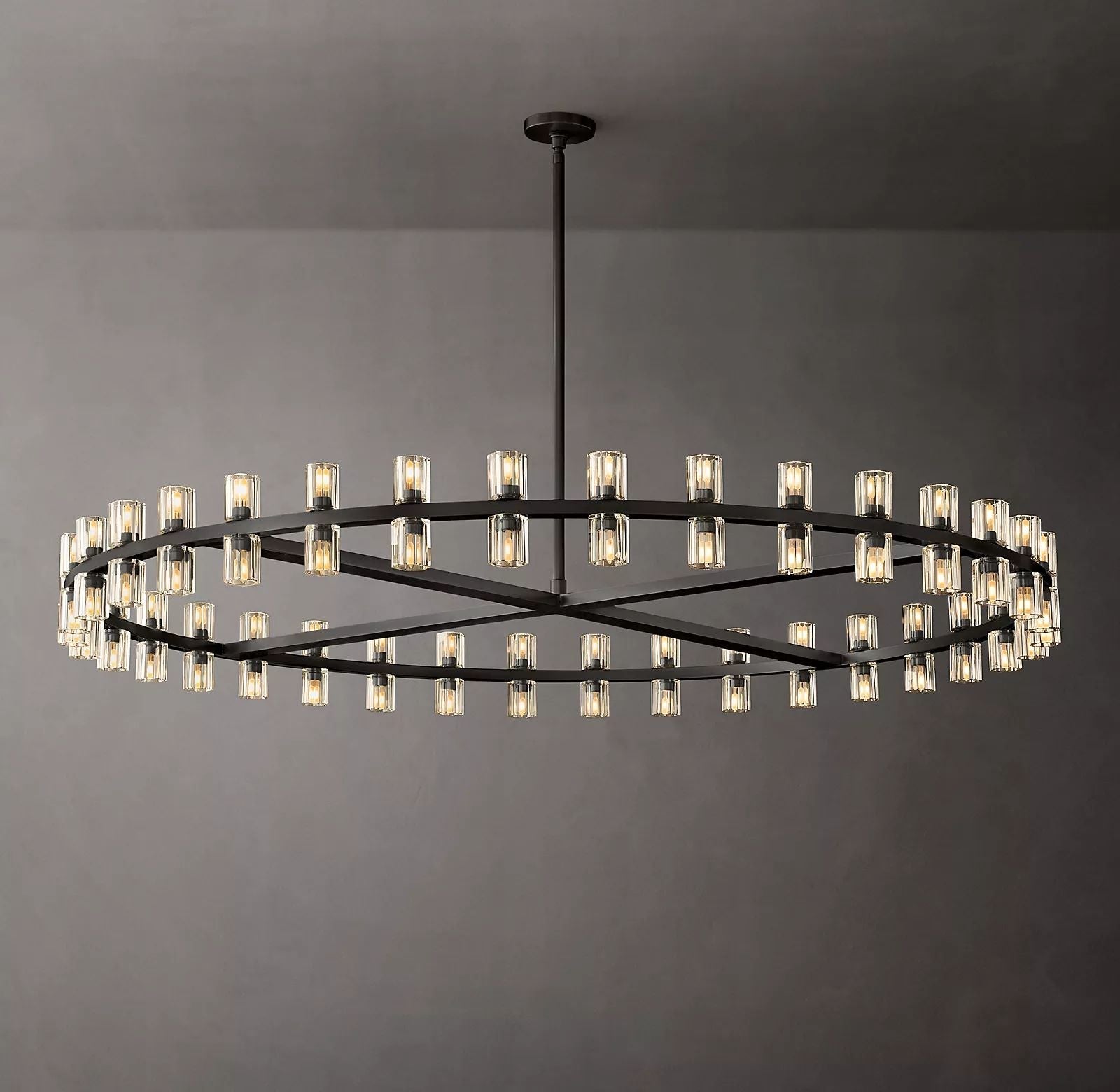Arcachon Round Living Room Chandelier 60"