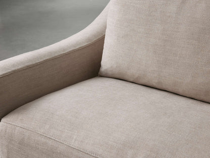 Ashby Slipcovered Swivel Chair