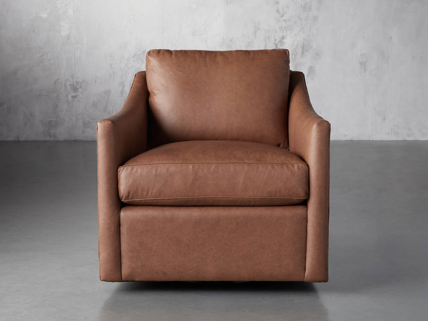 Branson Leather Swivel Chair