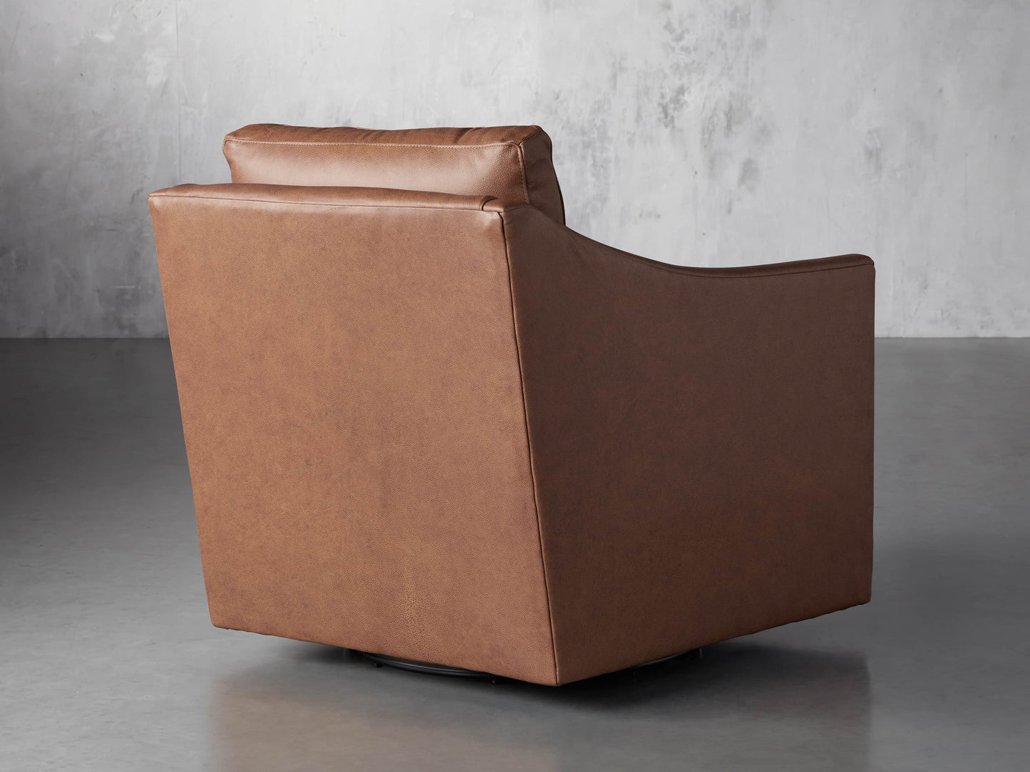 Branson Leather Swivel Chair